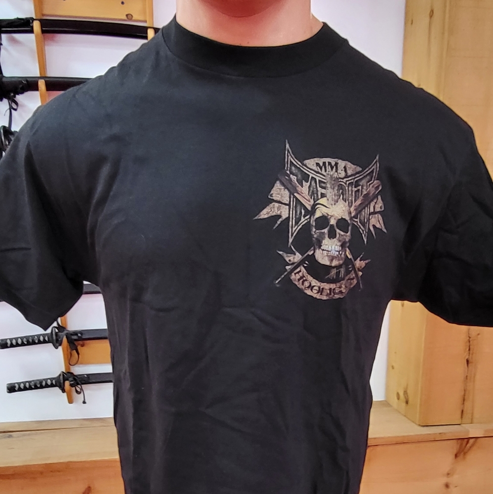 NWT Tap0ut Tee Hooligan Design Black 100% Cotton Size Large Vintage